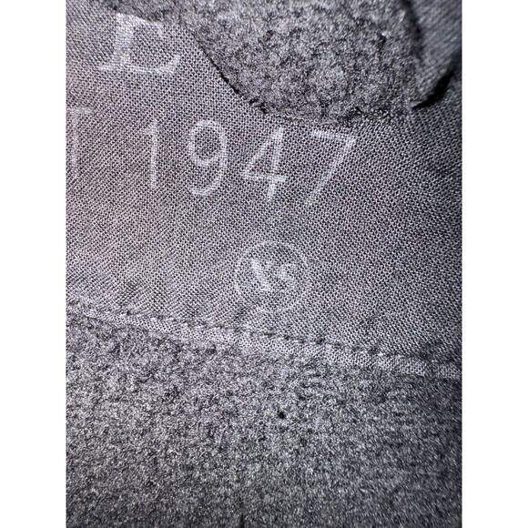 Frank & Eileen Black Fleece Funnel Neck Midi Dress XS - Picture 4 of 9